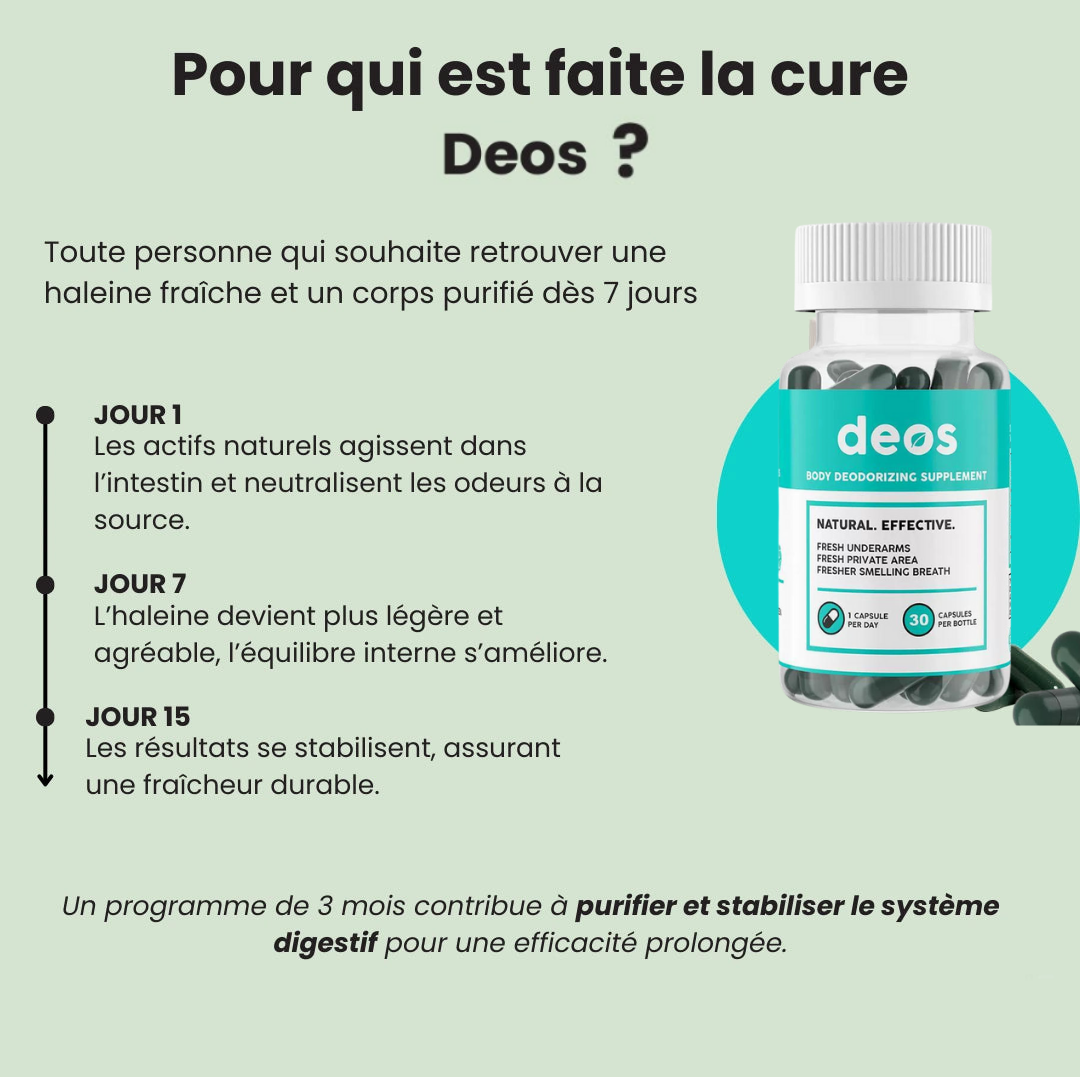 DEOS : Complément Anti-Odeur